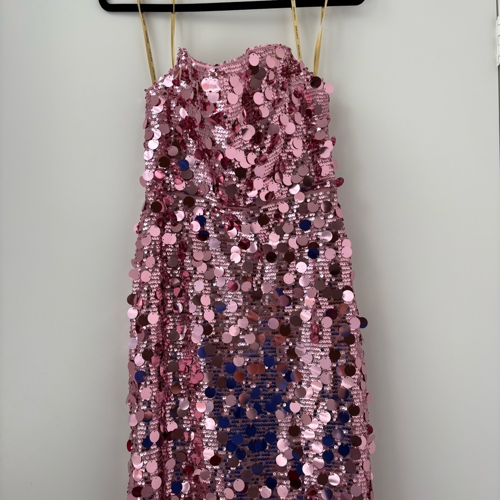 NWOT Bronx and Banco Farah Strapless Gown M - Picture 5 of 16